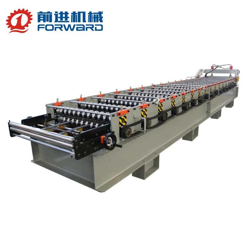 China Forward Corrugated Roofing Sheet Roll Forming Machine