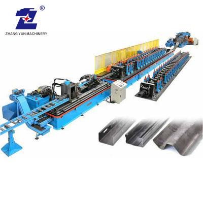 W Beam Highway Guardrail Roll Forming Machine