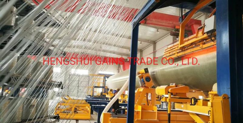 Cfw-1600 Glassfiber GRP Pipe Fillament Winding Machine with Continuous Process