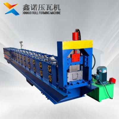 Half Round Gutter Metal Downspouts Roll Forming Machine