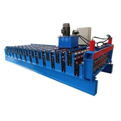 Trapezoidal Roofing Sheet Metal Ibr Wall Panel Roll Forming Machine