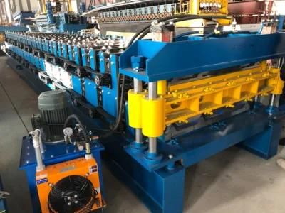 Double Profiles Roll Former Corrugating Ibr Sheets Double Layer Metal Tile Making Machine