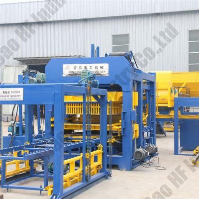 Qt12-15 Hydraulic Cement Hollow Paving Brick Making Machine