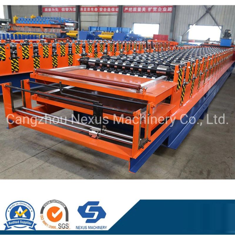 Corrugated and Trapezoidal Roofing Tile Roll Forming Machine