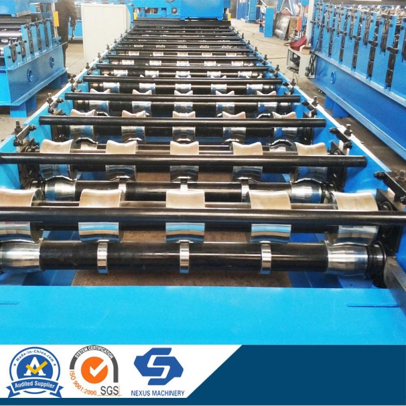 South Africa Metal High Ibr Roof Sheet Profile Metal Glazed Tile Roll Forming Machine with High Quality