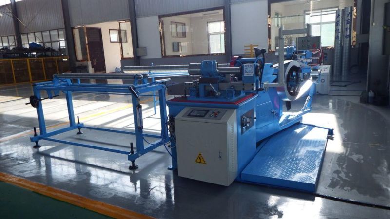 HVAC Air Duct Manufacturing Spiral Round Tube Forming Machine for Ventilation Spiral Tube Former Making Machine