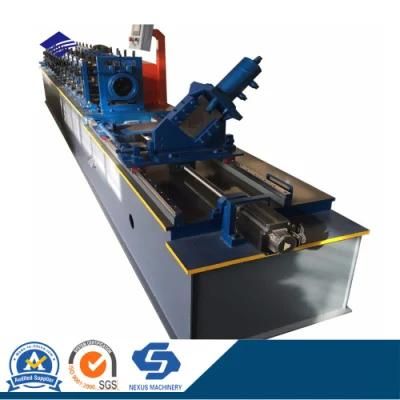 Automatic Metal Stud Track Steel Gauge Frame Making Machine Galvanized Vineyard Posts Grape Stake Roll Forming Machine