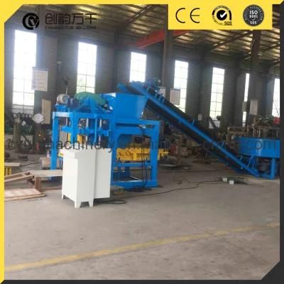 Qt4-26 Semi-Automatic Concrete Brick Block Hollow Solid Pavingstone Machine