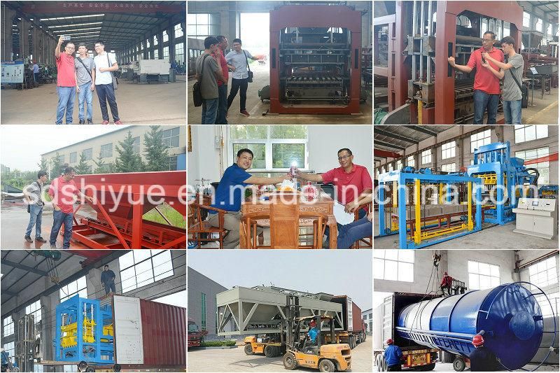 Manufacturing Machines List Qt12-15 Automatic Cement Block/Brick Making Moulding Machine