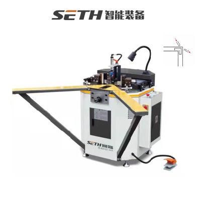 China Manufacture CNC Single Head Corner Crimping Machine for Window Door