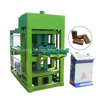 Automatic Red Soil Interlocking Cement Block Brick Machine