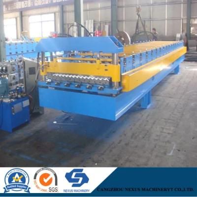 850 Corrugated Wave Steel Zinc Roofing Roll Forming Machine