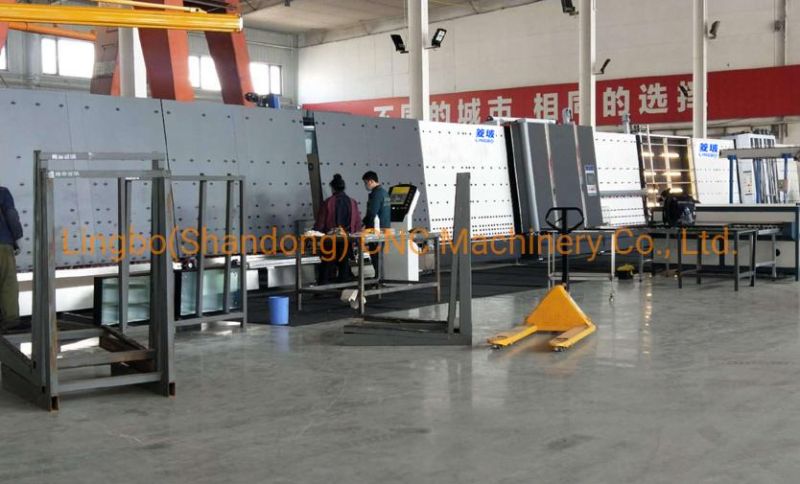 Automatic Vertical Insulating Window Door Glazing Processing Line Equipment