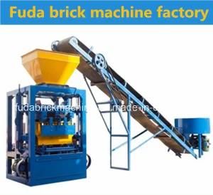 Semiautomatic Motor Vibro Concrete Brick Making Machine of China