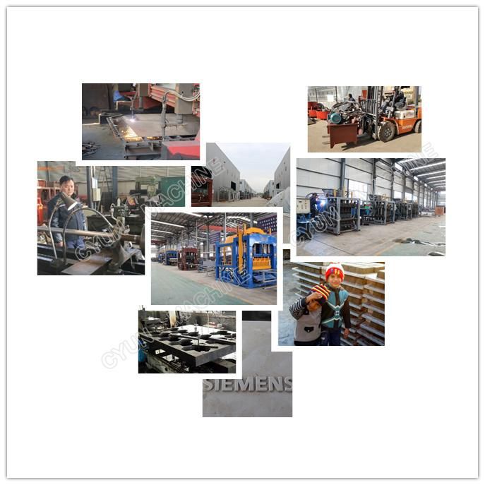 Qt4-25 Concrete Block Making Machine for Sale in South Africa Cement Hollow Blocks Machine