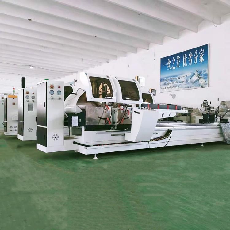 Buy Aluminium Window Door Machine Double Head CNC Cutting Saw Window Frame Saw with CE