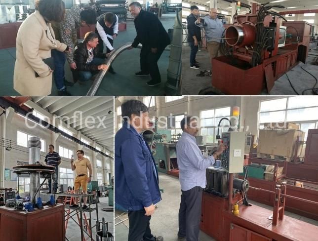 Convoluted Flexible Metal Hose Making Machine