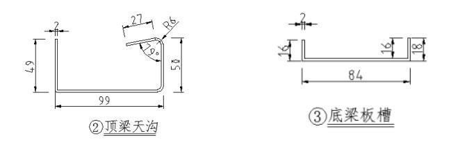 Roll Forming Machine for Container Roof Gutter and Bottom Rail Channel