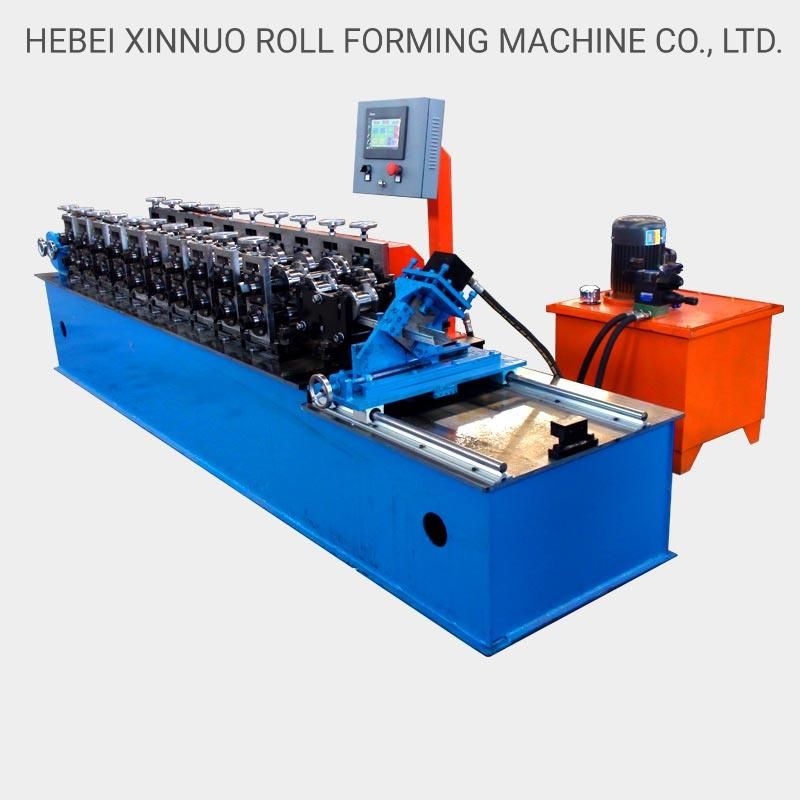 Galvanized High Speed Metal Roof Profile Notch Punch Light Keel Roll Forming Machine