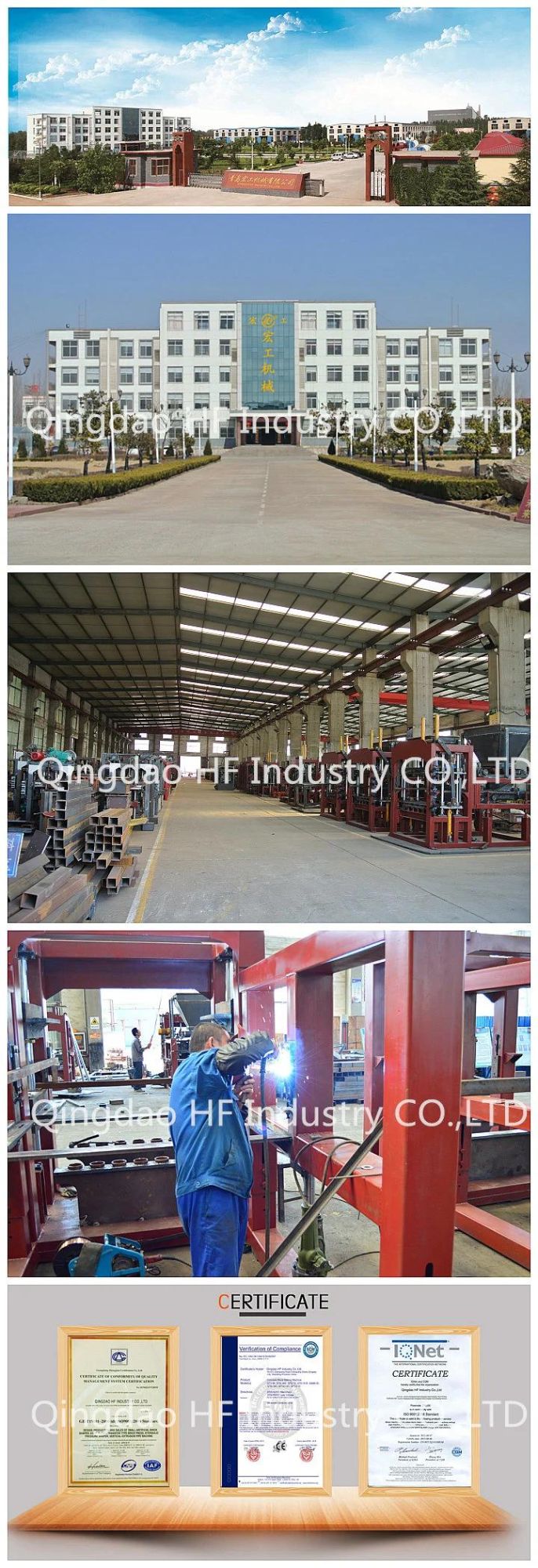 Qt8-15 High Quality Block Brick Making Machine Price List