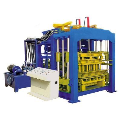 Qt8-15 Hydraulic Cylinder Brick Making Machine Curbstone Block Machine