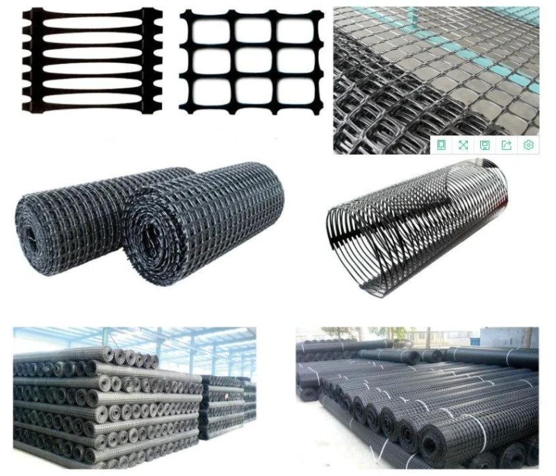 PP/PE Bidirectional Stretching Plastic Geogrid Production Line