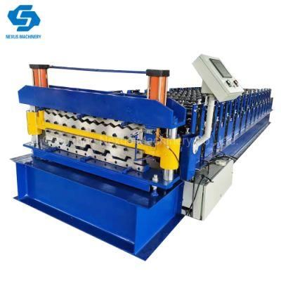 Popular Trapezoidal Roofing Sheet Roll Forming Machine