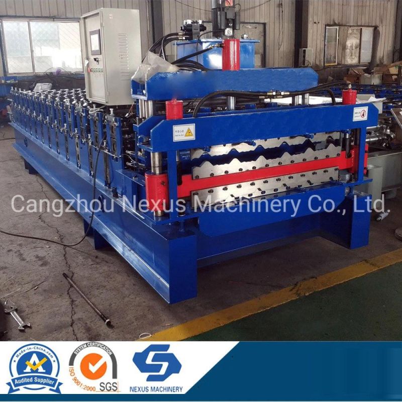Yx26-740 Roofing Sheet Glazed Tile and Ibr Iron Sheet Roll Forming Making Machine Cold Galvanizing Line
