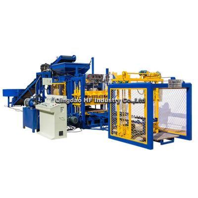 Qt4-16 Production Line of Brick Making Machine Automatico Brick Press Concrete Interlock