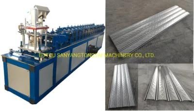 Galvanized Steel Sheet Roller Door Roll Forming Machine with Punching