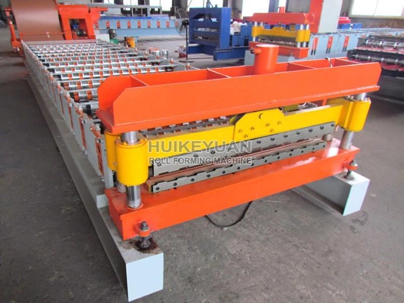 Export Standard Steel Sheet Roof Tile and Wall Panel Roll Forming Making Machine