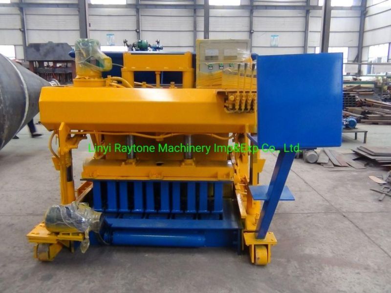 Qtm6-25 Mobile Concrete Block Making Machine Concrete Brick Making Machine Factory