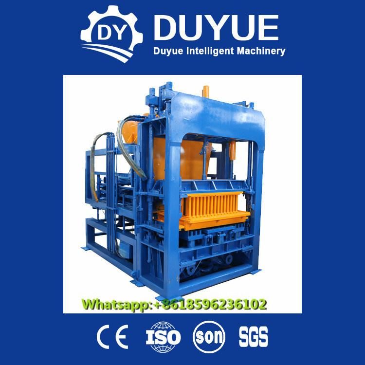 Qt5-15 Hydraulic Method Block Machine, Automatic Cement Block Moulding Machine, Concrete Brick Machine, Hollow Block Compressor