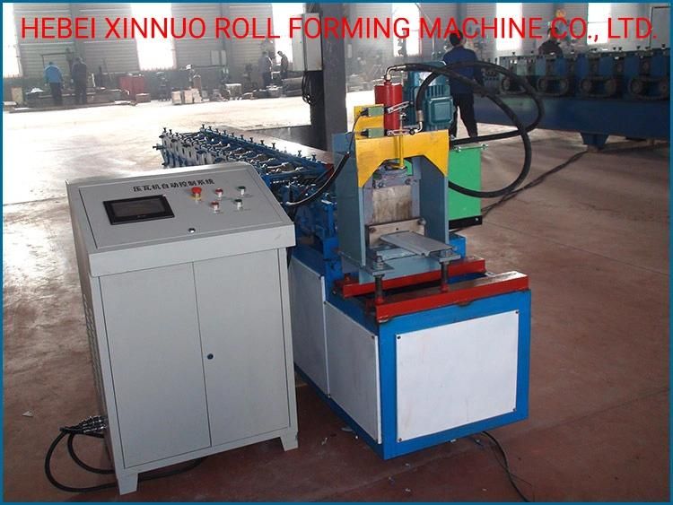 Latest Design Shutter Door Slat Roll Forming Machine Steel Profile Roller Shutter Door Machine