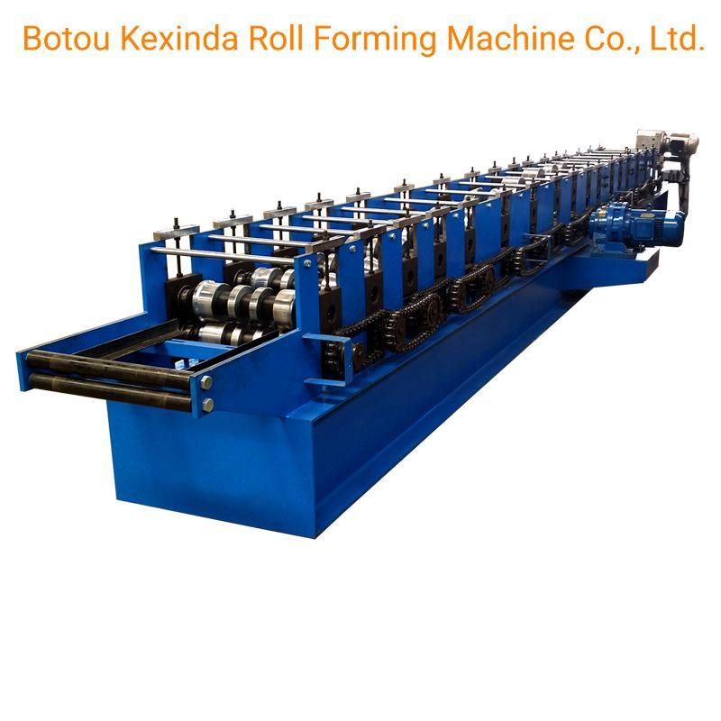 Full Automatic Rain Gutter Water Downpipe Rainspout Metal Roll Forming Machine