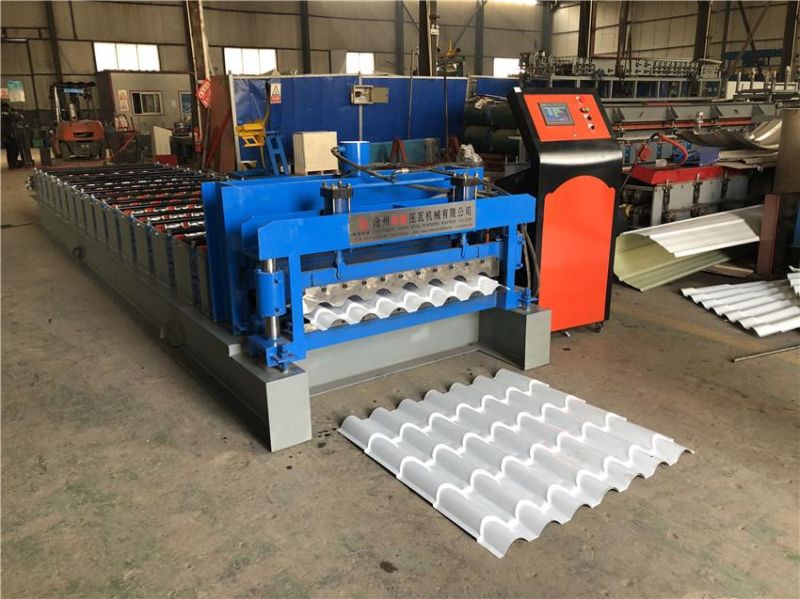 Top Quality Step Roof Glazed Tile Roll Forming Machine