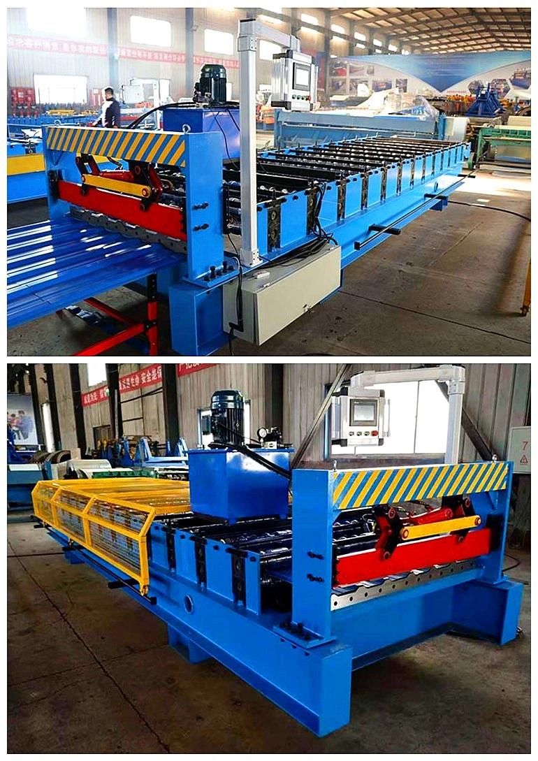 Cold Rolled Steel Ibr Roof Sheet Forming Machine