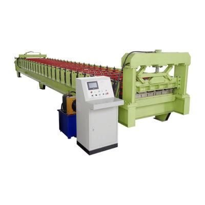 Glazed Roof Tile Roll Forming Machine Step Tile Making Machine