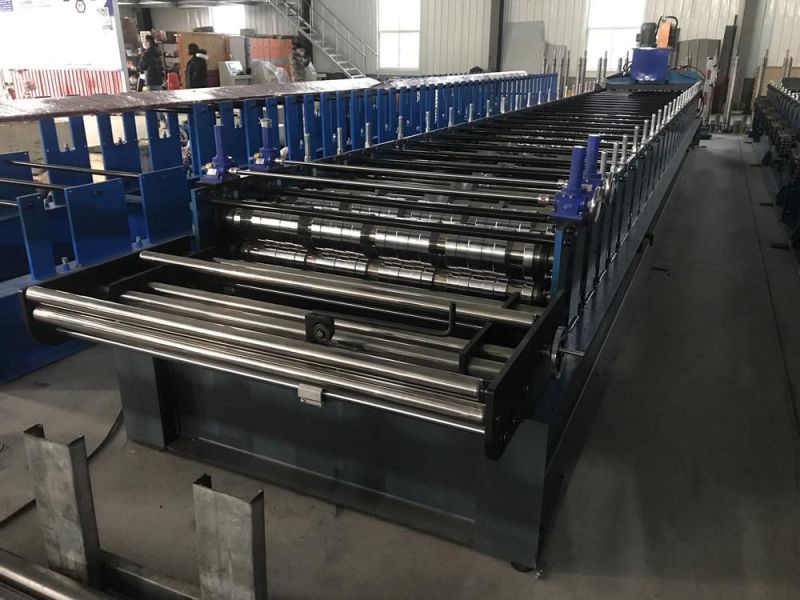 Self Lock Standing Seam Roll Forming Machine Metal Roof Panel Forming Machinery Factory