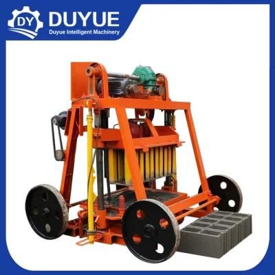 Qmy4-45 Hot Sale Concrete Block Machine, Brick Making Machine, Manual Interlocking Making Machine