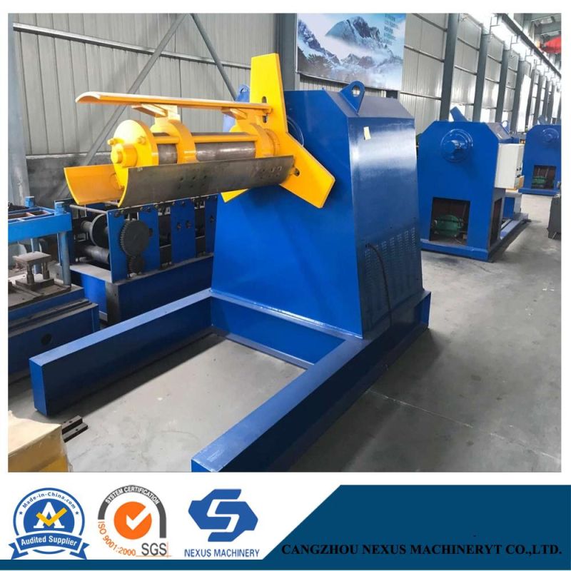 Nexus Yx1025 Metal Roof Roll Forming Machine with Hydraulic Decoiler