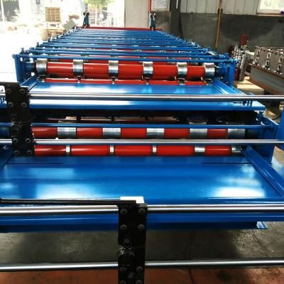 Thicker Metal Steel Corrugated and Trapezoidal Tile Roof Roll Forming Machine
