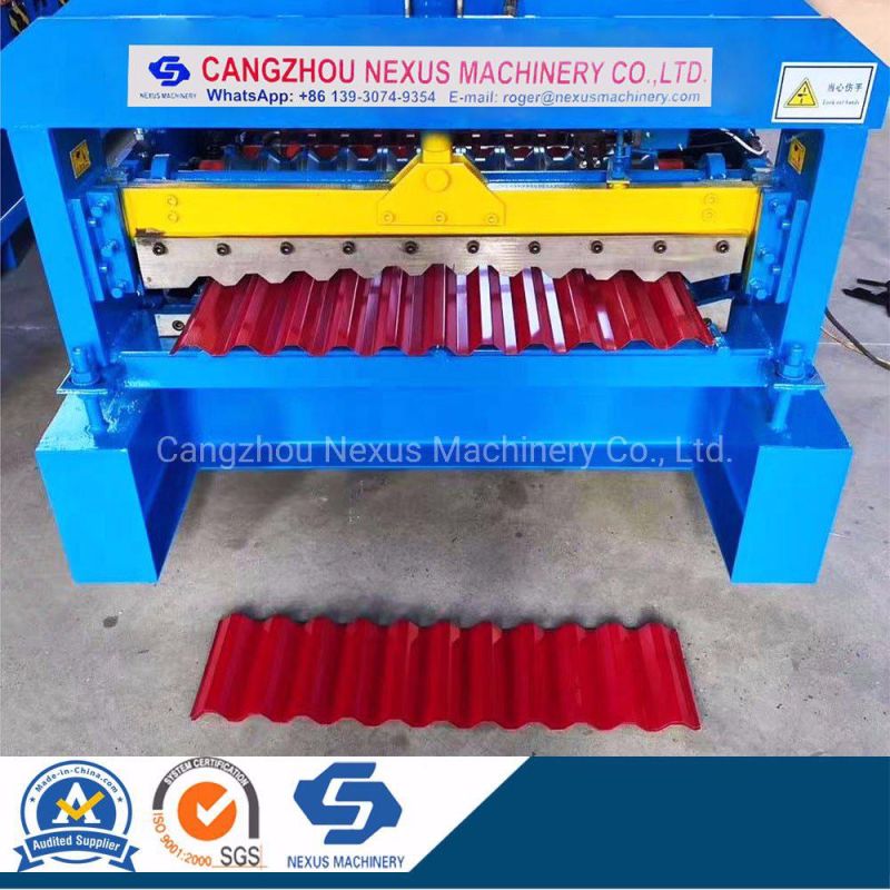 Yx35-125-750 Roof and Wall Panel Roll Forming Machine From Nexus Machinery Factory