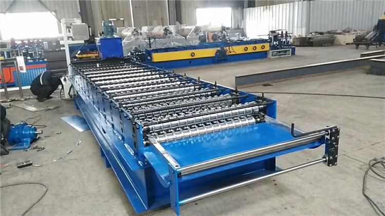 Corrugated Roof Tile Sheet Making Roll Forming Machine