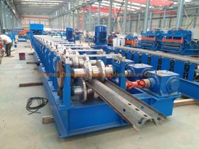 2&3 Waves Beam Barrier Galvanized Highway Guardrail Roll Forming Making Machine