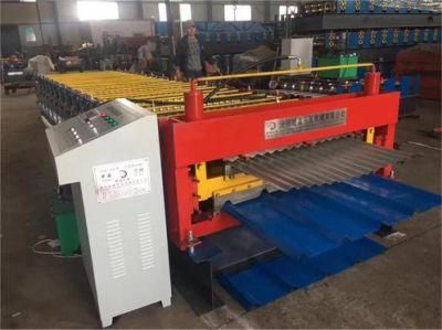 Double Layer Corrugated Roof Panel Roll Forming Machine
