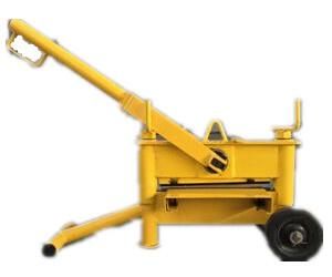 Road Upkeep Hand Press Brick Cutter