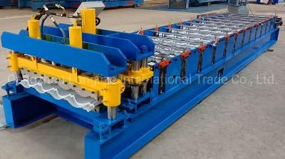 Glazed Steel Roof Tile Cold Roll Froming Machine Price