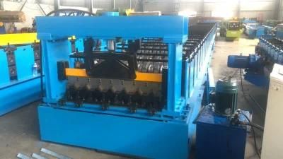 Trapezoidal Roofing Sheet Metal Roof Wall Panel Making Machine
