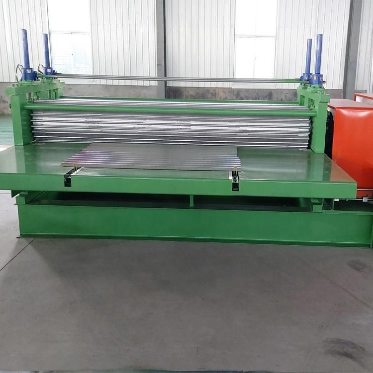 Metal Thin Plate Barrel Corrugating Machine Tile Rolling Machinery